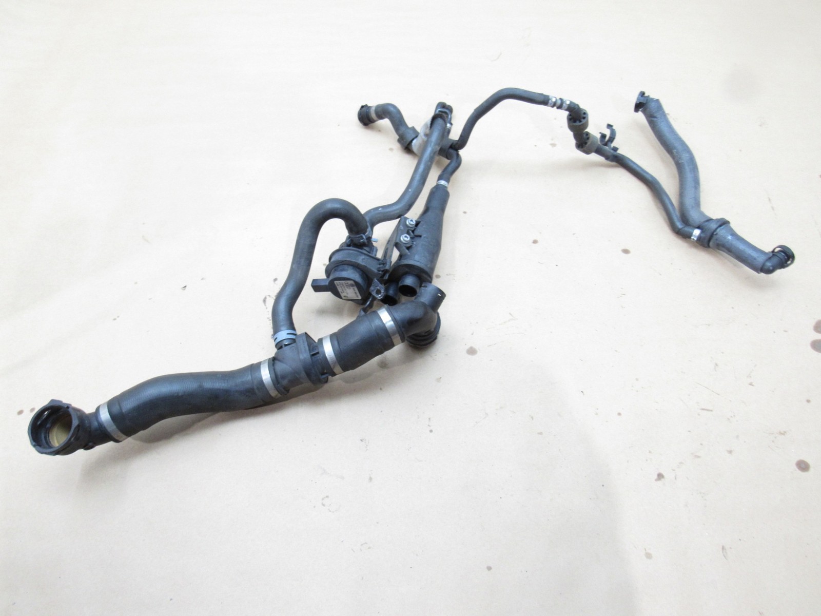 Bentley Continental GT 2012 Coolant Water Pump Pipe Line Hose Tube Set 11-18 ;#3