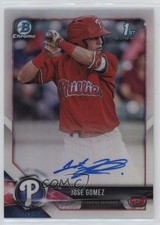 2018 Bowman Chrome Prospect Auto Refractor 249/499 Jose Gomez #CPA-JG Auto sc2