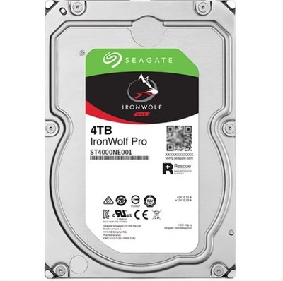 Seagate IronWolf Pro ST4000NE001 4TB 7200RPM 256MB SATA 3.5'' NAS HDD Hard Drive