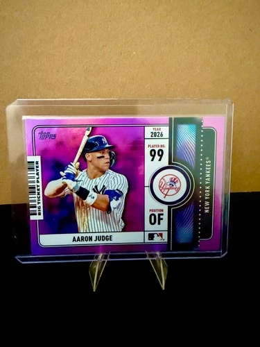 2026 Topps Series 1 - Big Ticket Players Aaron Judge #BTP-18 Pink Foil