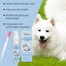 Pet Chin Cleaner Kit Gentle Formula for Dogs and Cats to Clean Hair Prevent Acne