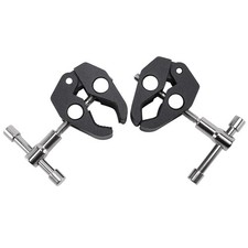 2Pack Super Clamp Crab Clamp Photography with / 1/4 and 3/8 inch Thread Rod7229