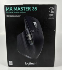 Logitech MX Master 3S Wireless Mouse - Black - Excellent Shape