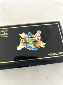 Nintendo Game & Watch Pinball PB-59 Muti Screen 1983 Tested Working EUC Japan