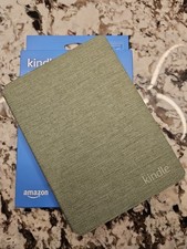 Kindle Paperwhite 11th Generation Water-Safe Fabric Cover Green/Gray