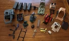 Vintage Gi Joe Parts Lot Figure & Vehicle Accessories