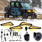 Street Legal UTV Turn Signal Horn Plug Play For Kawasaki Ridge Crew HVAC Limited