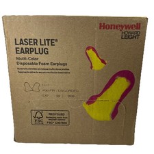 Honeywell Laser Lite Disposable Earplug 200/PR Uncorded Individual Pckgd Exp2030