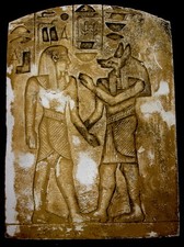 Ancient  Egyptian Anubis Tut Wall Plaque Antique Finish 