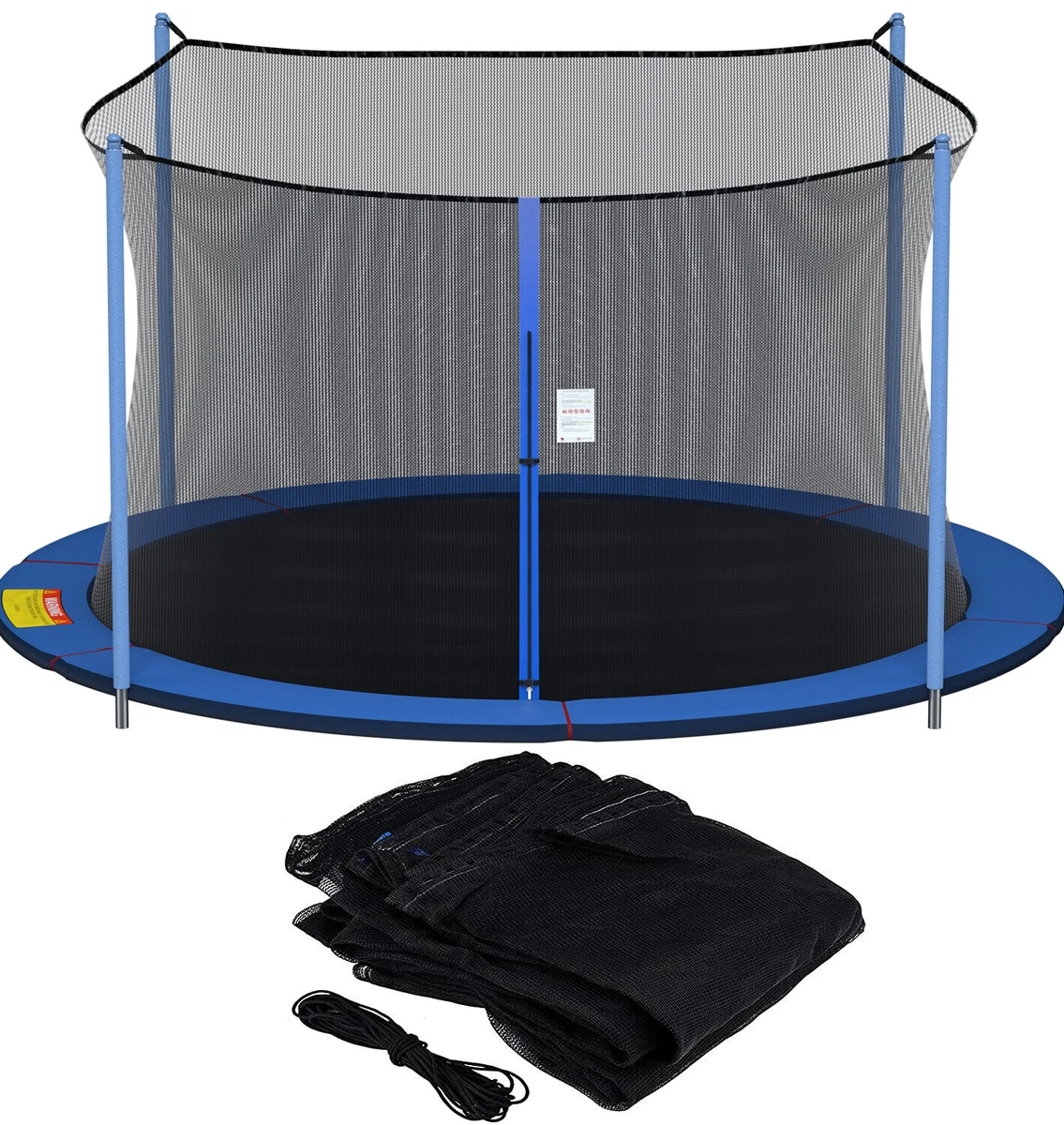 Trampoline net and pole sales replacement