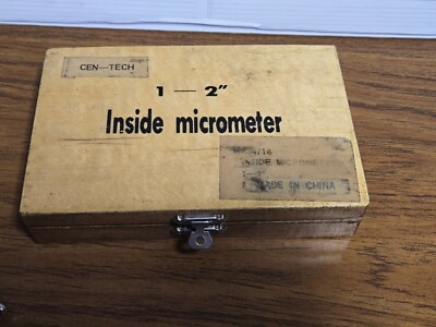 CEN- TECH SET OF TWO INSIDE MICROMETER