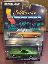 Greenlight California Lowriders 1970 Chevrolet Monte Carlo   green