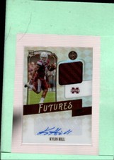 2021 Panini Legacy Futures Patch Autographs Silver #31 Kylin Hill MINT  ID:44756