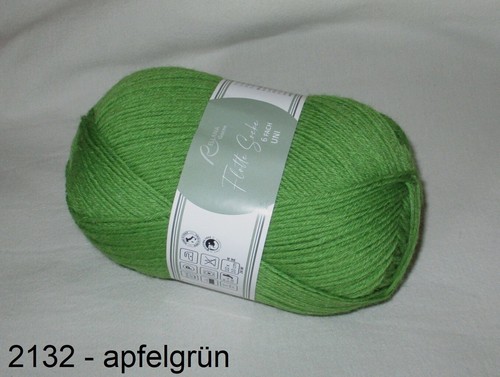 (58€/kg) Großknäul 150 gr RELLANA Sockenwolle 6-fach uni oder color - Bild 16 von 31