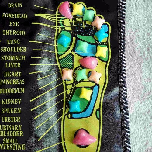 Foot Massage Pad Mat Stone Relaxation Pain Relief Walk Acupressure Therapy Mat - Picture 9 of 12