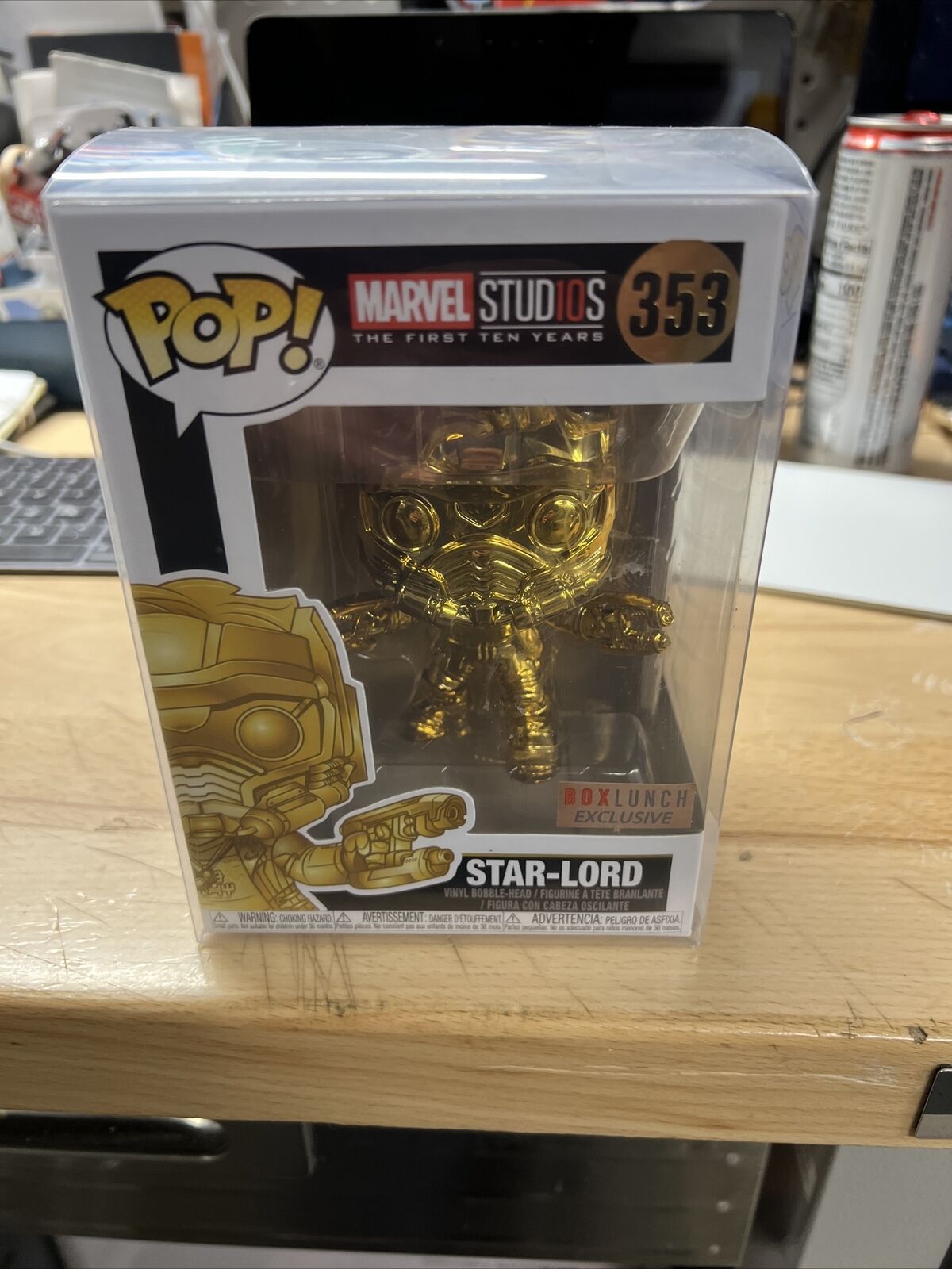 Star-Lord Gold Chrome Funko Pop! #353 - The Pop Central