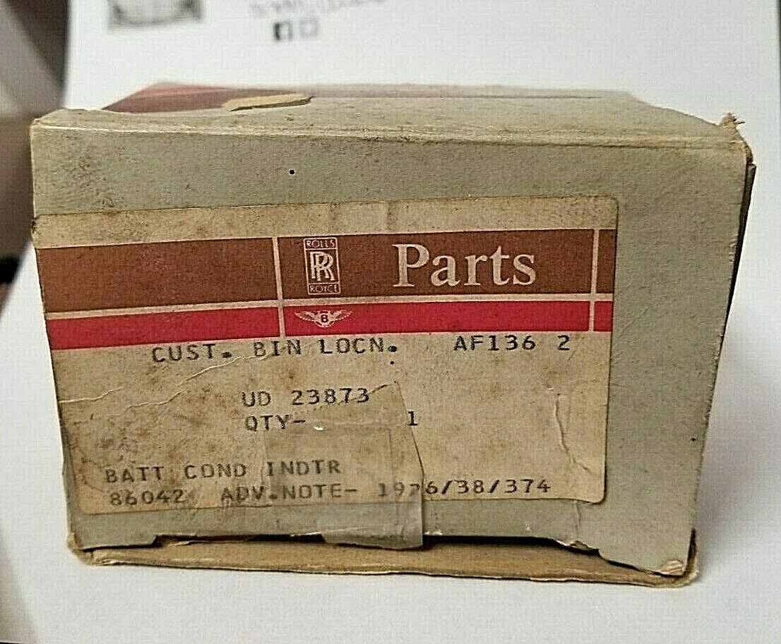 ROLLS ROYCE BATTERY CONDITION / VOLTAGE GAUGE