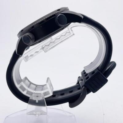 BURBERRY BU7791 黒 ラバー QZ メンズ Burberry Bu7791 Black Rubber Qz Men'S | eBay