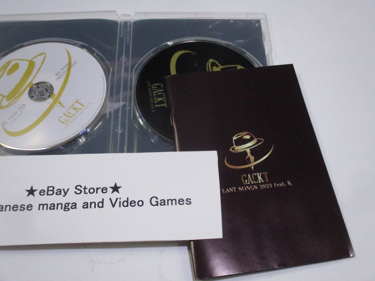 ミュージック GACKT LAST SONGS 2023 DVD GACKT LAST SONGS 2023 feat. K [DVD] | GACKT OFFICIAL WEBSITE