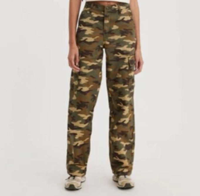 Levi's '94 Baggy Cargo Pants Loose Fit Straight Leg Mid Rise Size