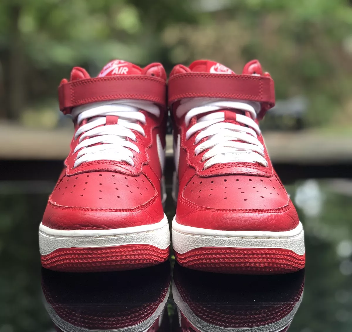 Red Air Force 1 Shoes.