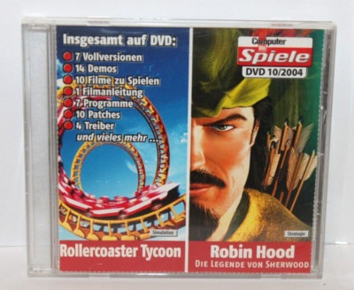 Robin Hood Die Legende von Sherwood / Rollercoaster Tycoon - Retro PC Spiele  