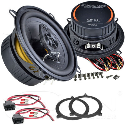 GROUND ZERO LAUTSPRECHER für BMW 3ER E46 1998-2007 Heck Hinten 2-Wege 110W #AGNU