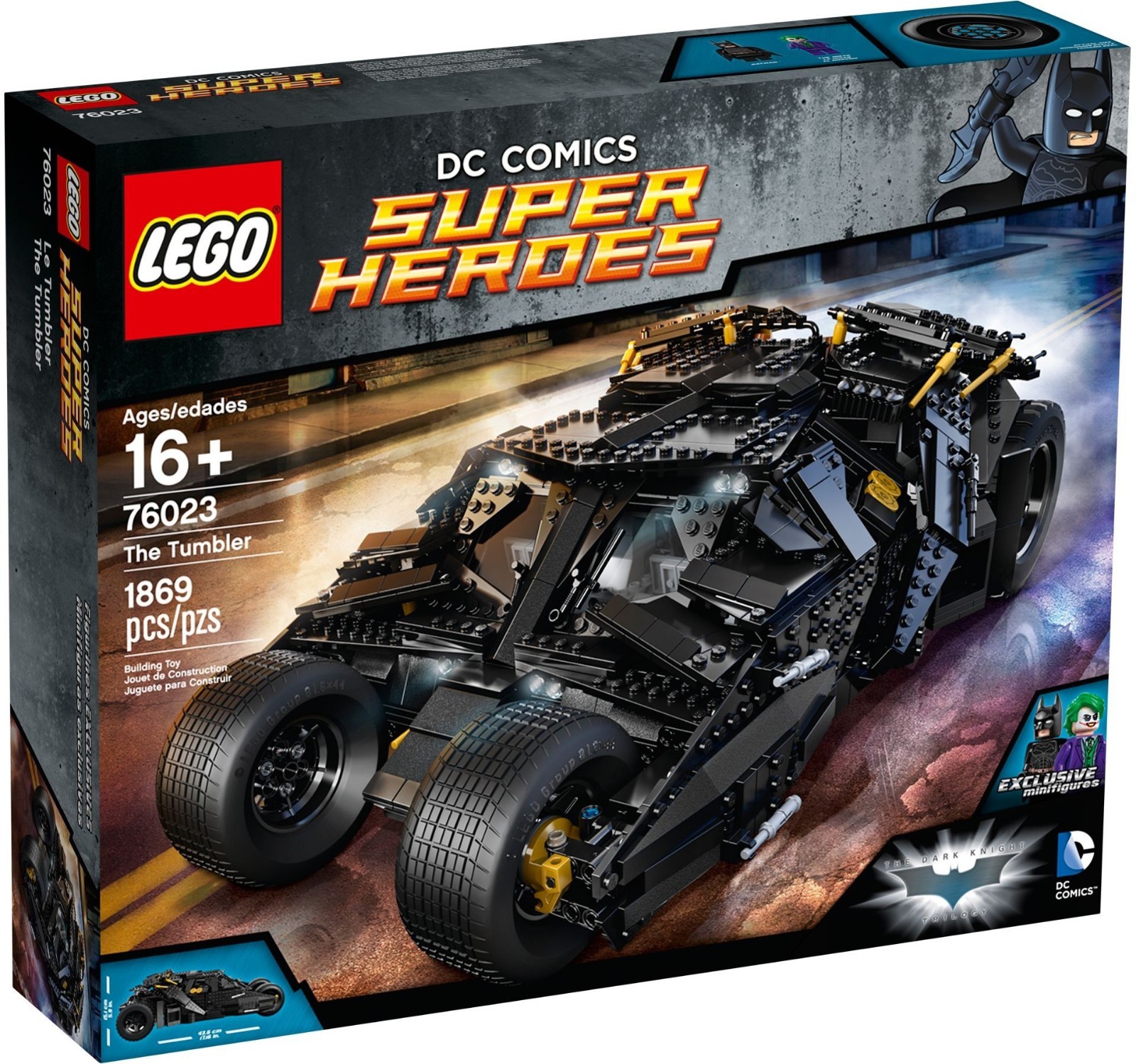 LEGO Batman - The Tumbler 76023 - DC Comics Super Heroes - NEW RETIROT LEGO Batman - The Tumbler 76023 - DC Comics Super Heroes - NEW RETIROT