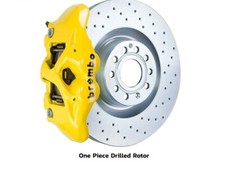 Yellow 4piston Brembo Big Brake Kit For Mk6gti Gli B6passatcc Audia38p Yellow 4piston Brembo Big Brake Kit For Mk6gti Gli B6passatcc Audia38p