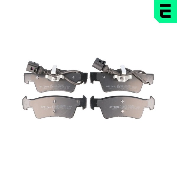 Optimal BremsbeläGe Bremsbelegsatz Hinten Passend FüR VW Touareg-image