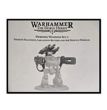Deredeo Dreadnought Weapons Set 2 Warhammer Horus Heresy