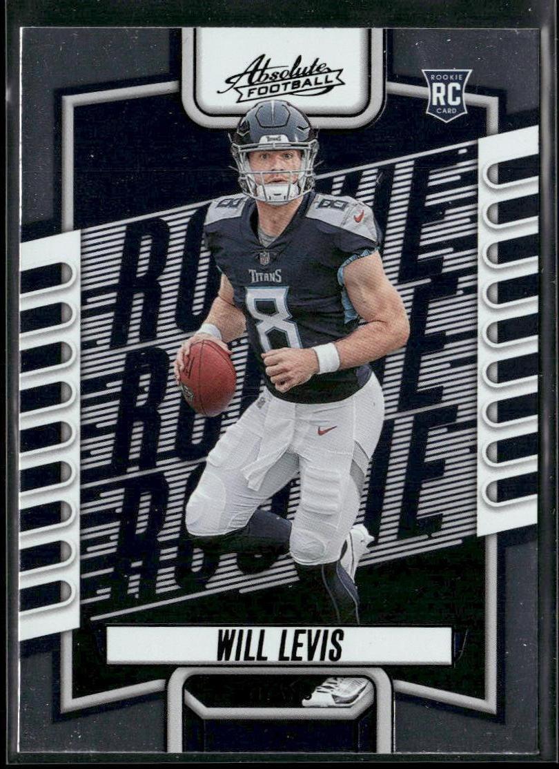 Will Levis 2023 Panini Absolute #114 Black