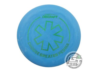 USED Discraft Putter Line Soft Putt'r 175g Blue Green Matrix Foil Putter Disc