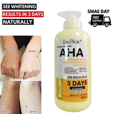 AHA Strong Brightening Body Cream Hydroxy Acid Vitamin C Whitening 500ml US