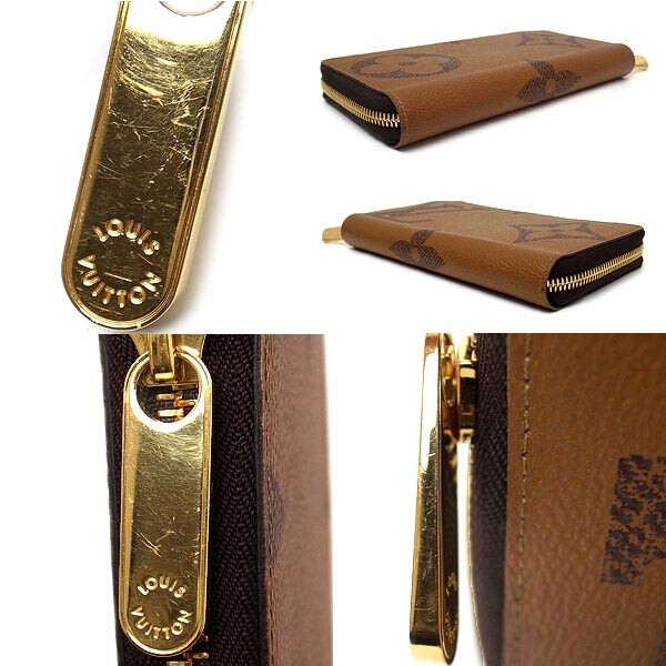 ○Louis Vuitton M69353 Long Wallet Zippy Monogram Giant Reverse