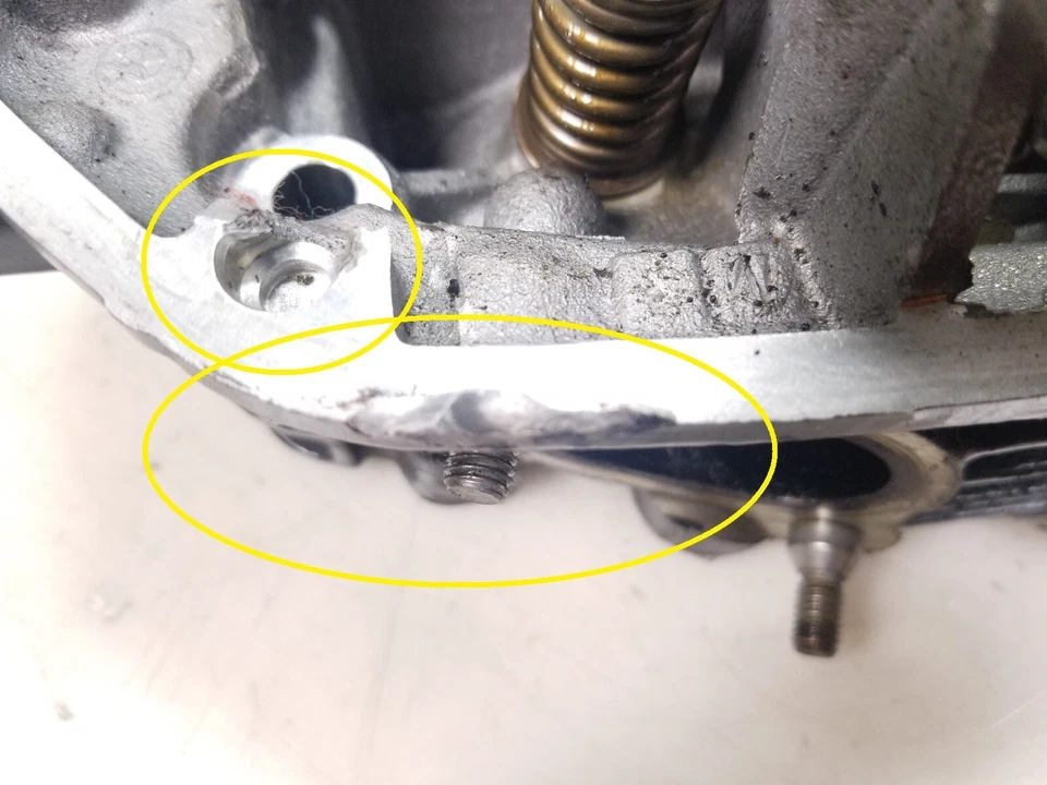 BMW R1200GS R1200 2015 motor izquierdo culata ver notas Foto 2 de 4