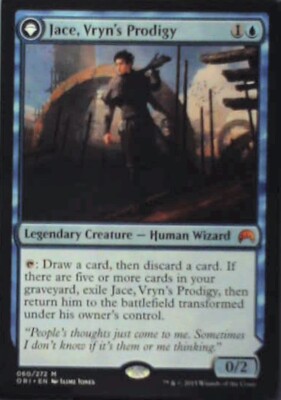 Jace, Vryn's Prodigy - Magic Origins: #60, Magic: The Gathering Nm