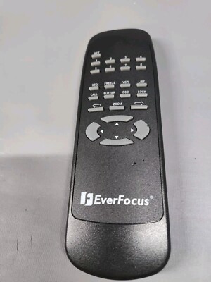 EverFocus Remote Control for Video Recorder  Check 