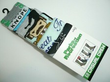 Parks and Recreation TV Show 6 Pairs Socks Crew Men's 8-12 Knope Swanson NBC