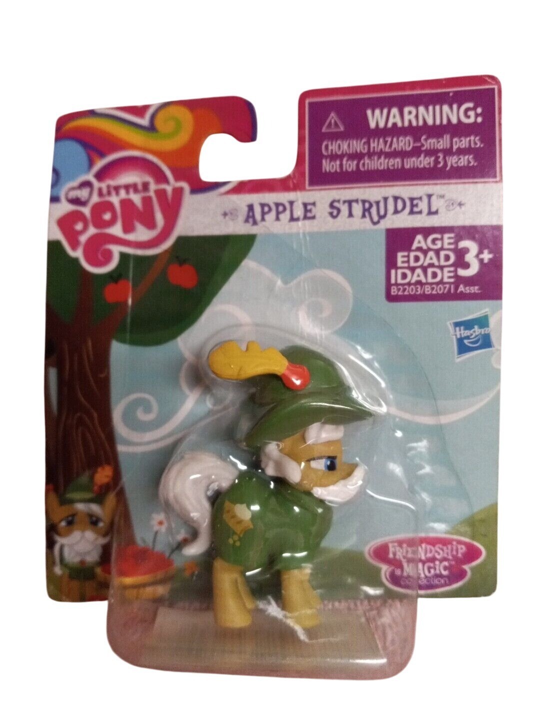 Hasbro My Little Pony Apple Strudel Mini Figure Picnic L'amicizia è magia Nuovo con scatola