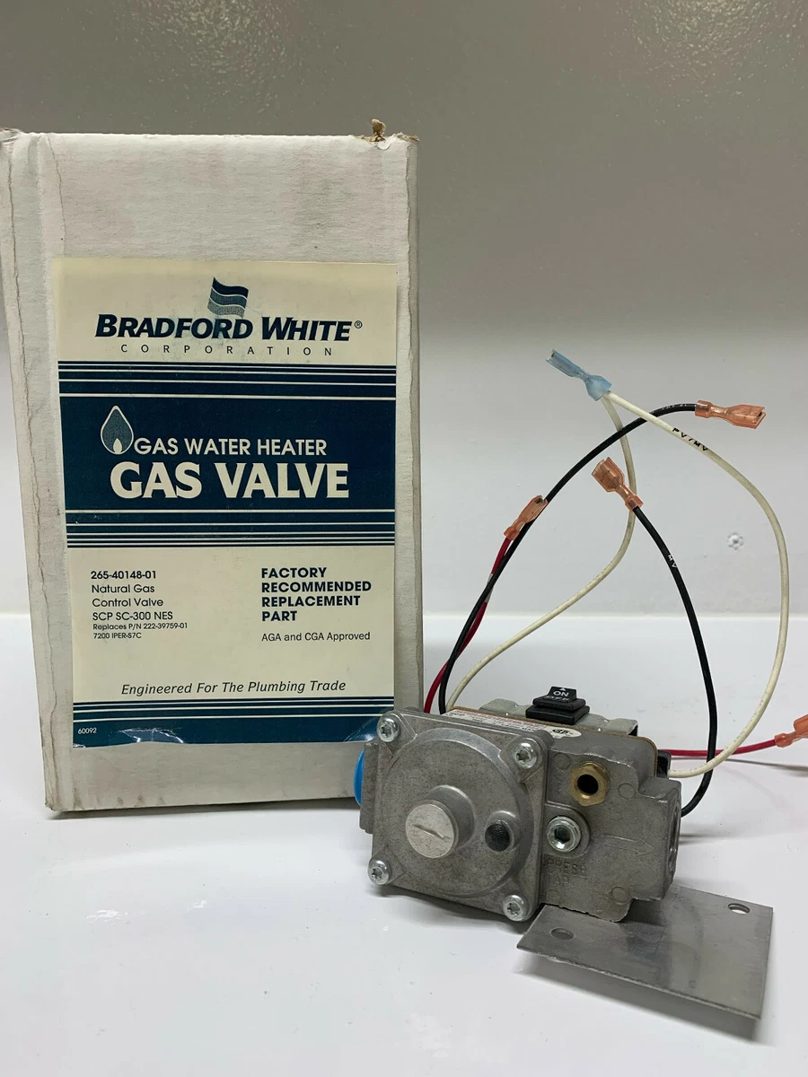 Bradford White 265-40148-01 Natural Gas Valve 671632692712 | eBay