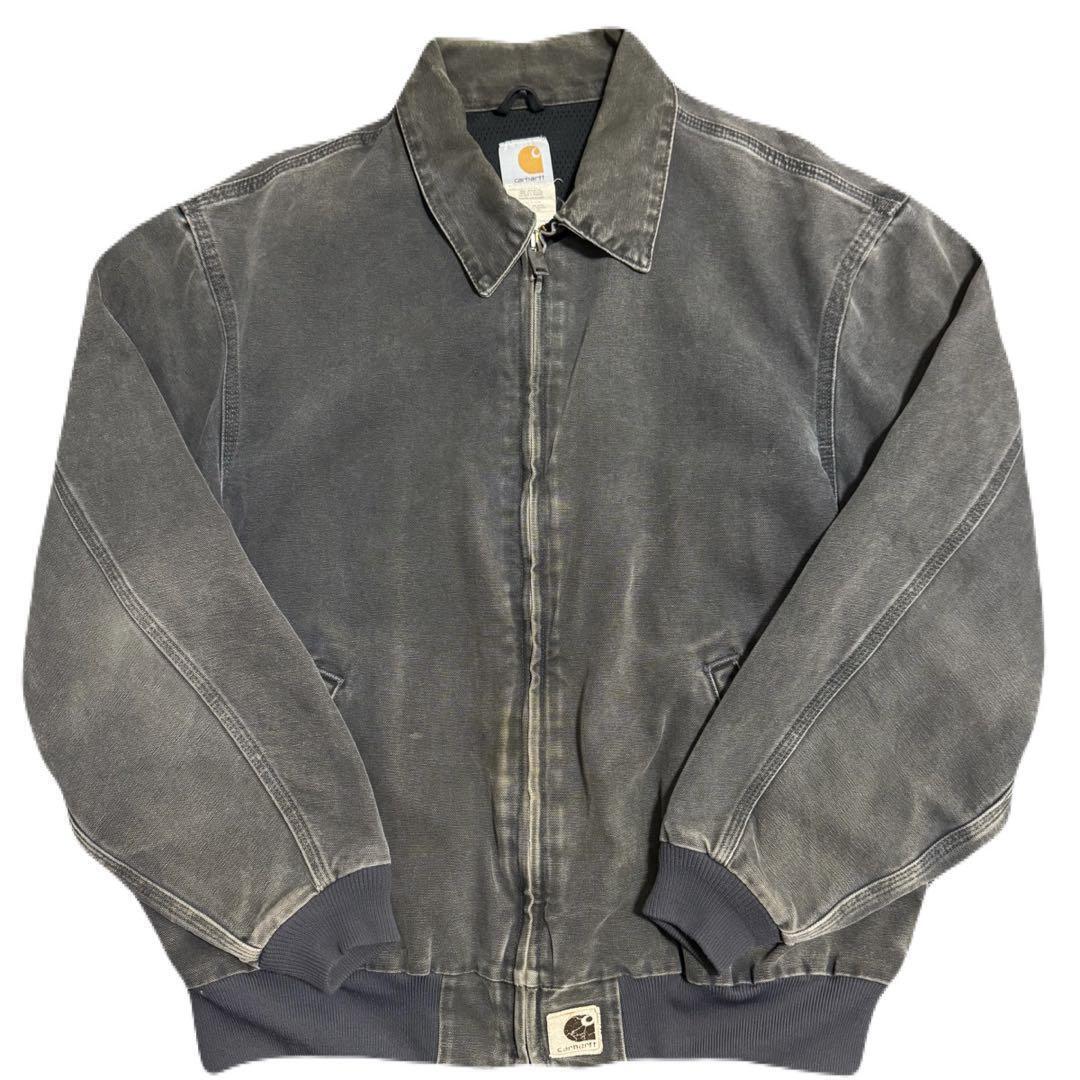 Carhartt Santa Fe Jacket Gray 90s Vintage Rare Men's Women's Carhartt Santa Fe Jacket Gray 90s Vintage Rare Men's Women's