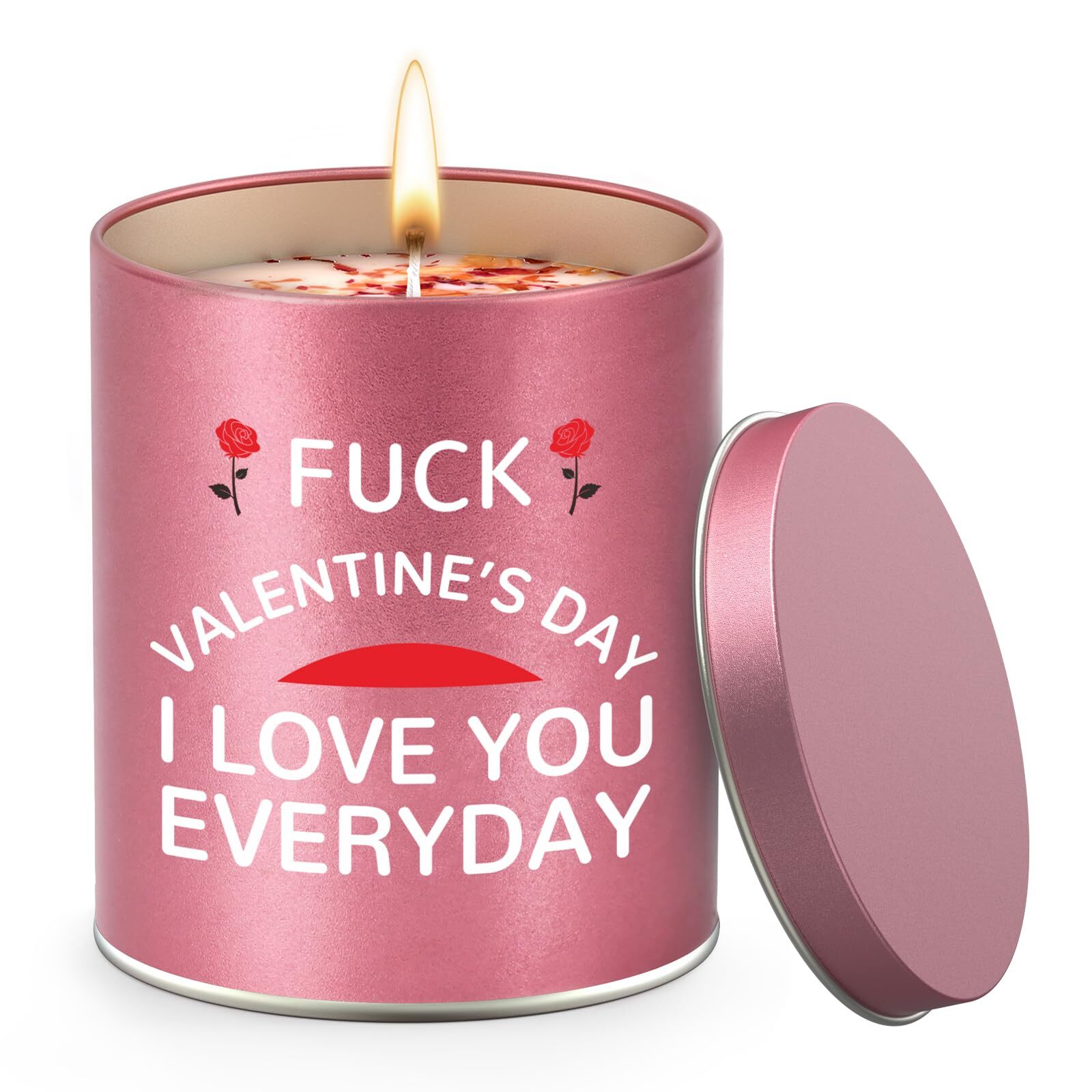 Romantic Valentine's Day Scented Candle Gift for Her