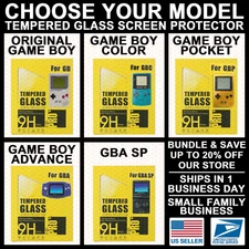 Tempered Glass Screen Protector for Nintendo Game Boy/Pocket/Color/Advance/SP