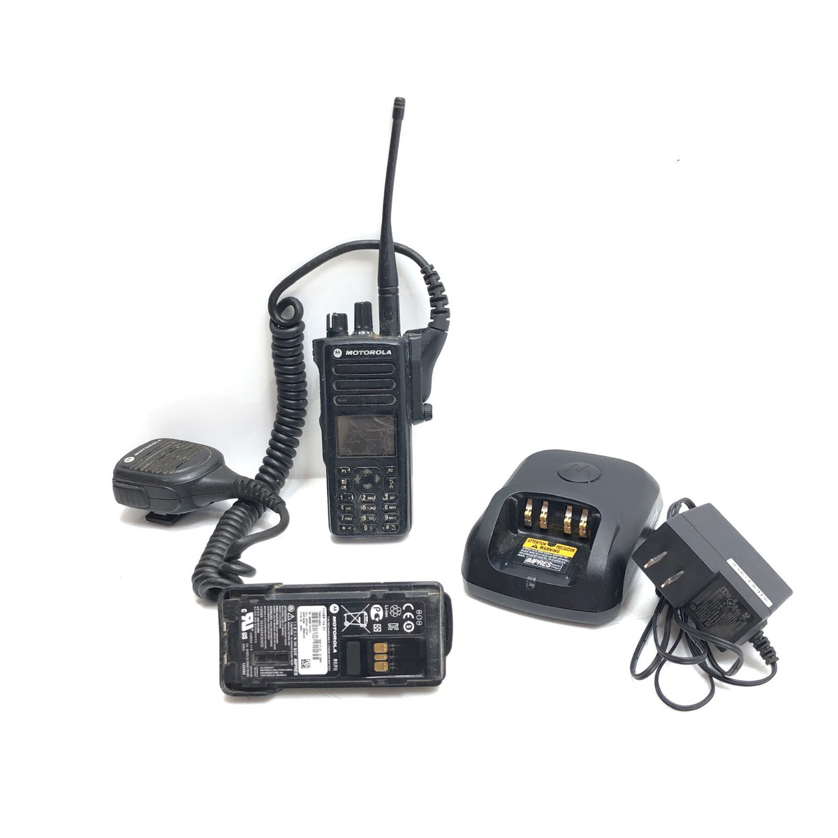 Motorola XPR-7580 800/900 MHz 2-Way Radio with Microphone, Battery