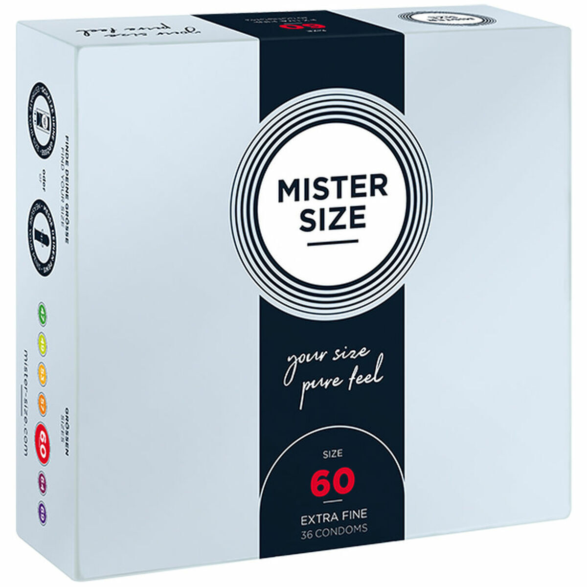 Kondome Mister Size Ø 6 cm [36 pcs]