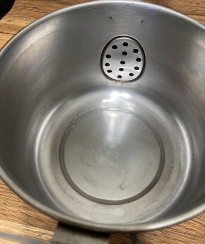 Vintage Cuisine-Cookware 18/10 Stainless Steel Silver Tea Kettle with lid - Picture 5 of 7