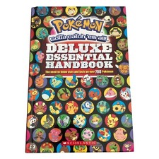 Pokemon Deluxe Essential Handbook 2016 Hardcover First 1st Edition Printing