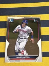 2023 Bowman - Chrome Prospects #BCP-98 Jorge Burgos (RC)