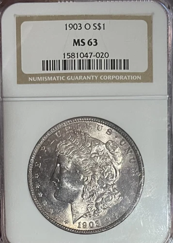 1903-O NGC MS63 Morgan Silver Dollar